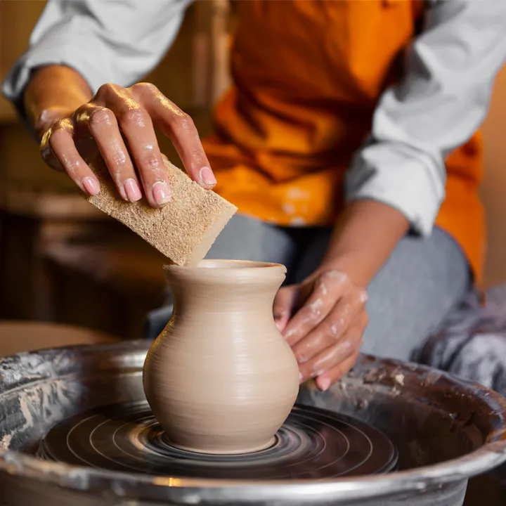 با خاک شکل بده!